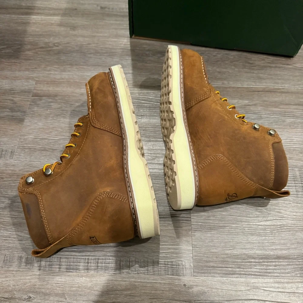 Danner Cedar River 6” Brown Suede Leather Lace Up Boots 14300